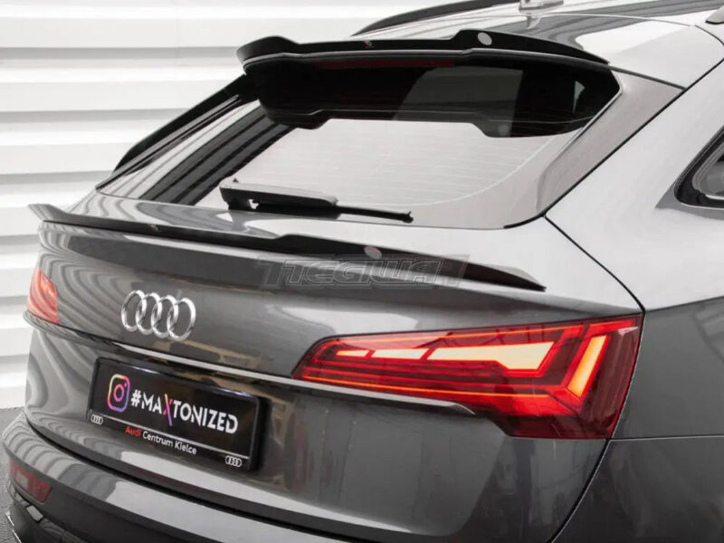 Maxton Design Lower Spoiler CAP Audi SQ5 Sportback Mk2 Facelift - Image 3