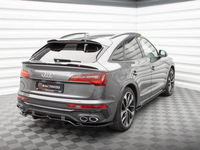 Maxton Design Lower Spoiler CAP Audi SQ5 Sportback Mk2 Facelift - Image 2