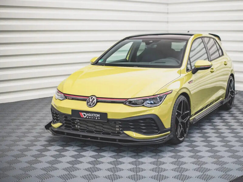 Maxton Design Racing Durability Front Splitter +flaps Volkswagen Golf 8 GTI Clubsport 20- - Image 2