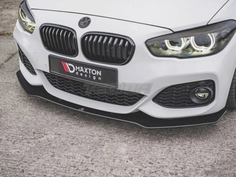 Maxton Design Racing Durability Front Splitter V3 BMW 1-Series F20 M-pack Facelift M140I 15-19 - Image 3