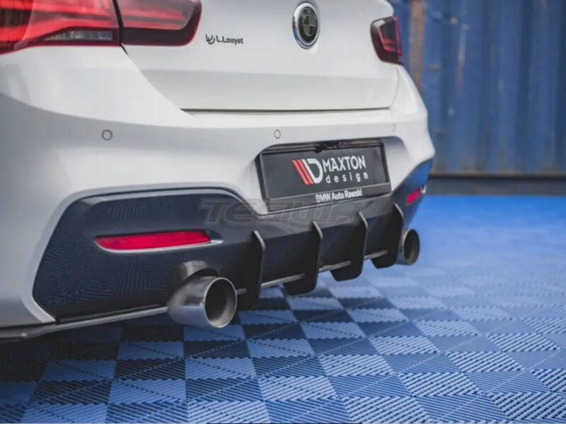 Maxton Design Racing Durability Rear Diffuser V3 BMW 1-Series M140i 15-19 - Image 3