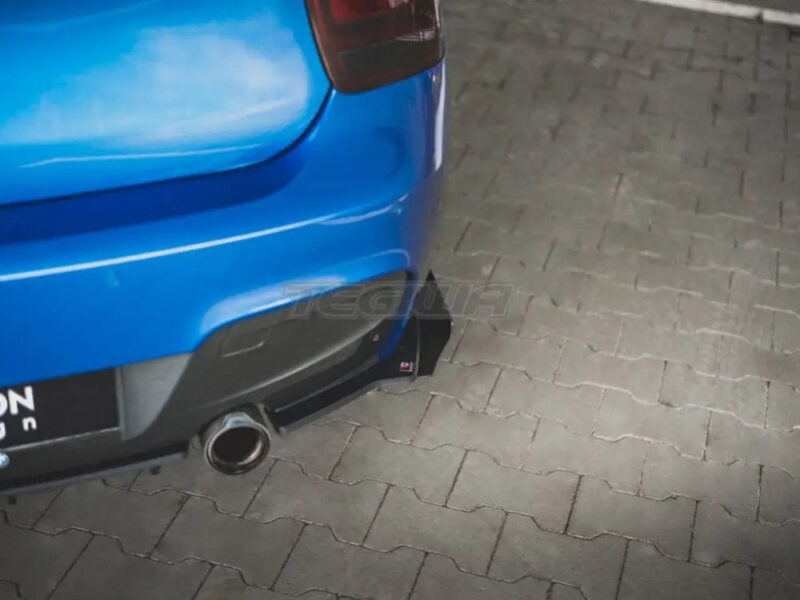 Maxton Design Racing Durability Rear Side Splitters +flaps BMW 1-Series M135i F20 11-15 - Image 3