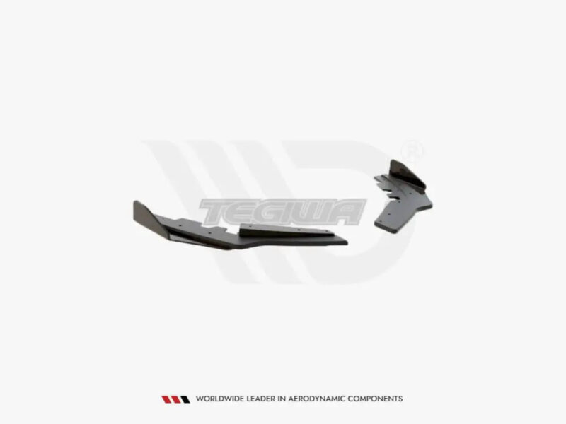 Maxton Design Racing Durability Rear Side Splitters +flaps BMW 1-Series M135i F20 11-15 - Image 4