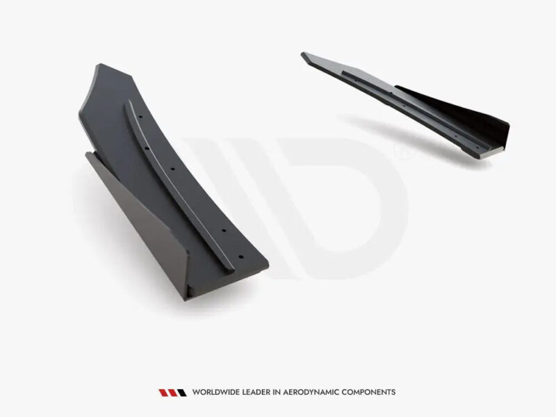 Maxton Design Racing Durability Rear Side Splitters +flaps Mercedes-amg C43 Coupe C205 2016- - Image 5