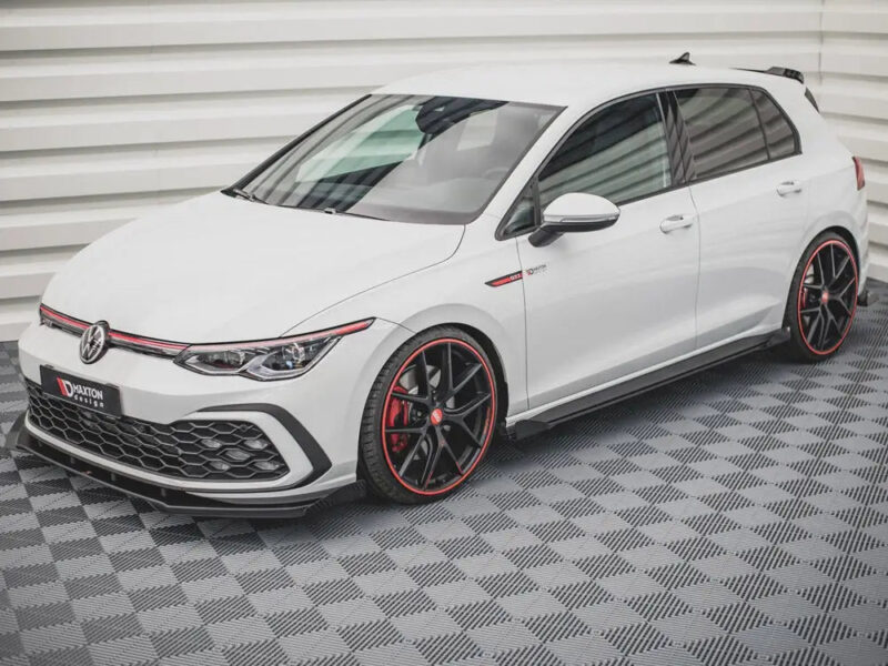 Maxton Design Racing Durability Side Skirts Diffusers +flaps Volkswagen Golf 8 GTI GTI Clubsport R-line 20- - Image 2