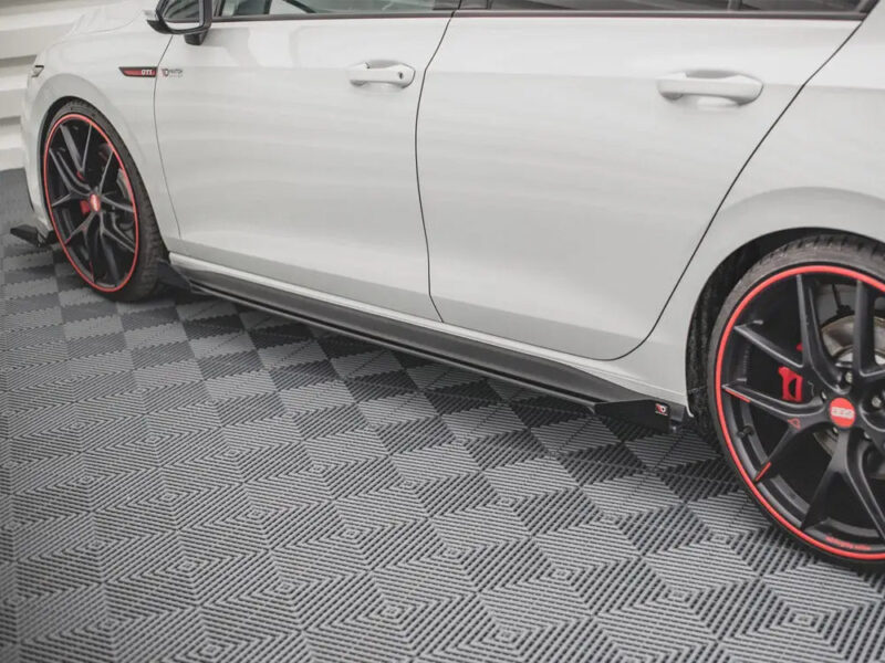 Maxton Design Racing Durability Side Skirts Diffusers +flaps Volkswagen Golf 8 GTI GTI Clubsport R-line 20- - Image 3