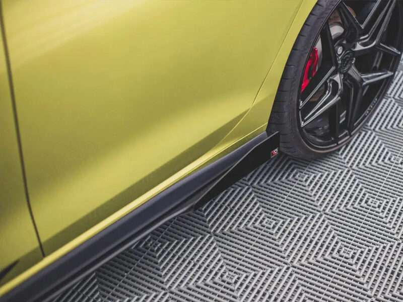 Maxton Design Racing Durability Side Skirts Diffusers +flaps Volkswagen Golf 8 GTI GTI Clubsport R-line 20- - Image 5