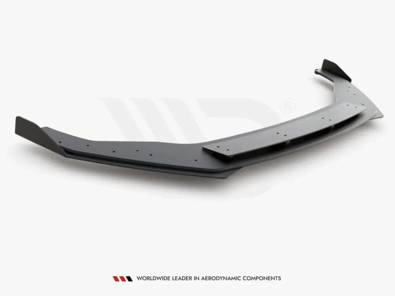 Maxton Design Maxton Racing Front Splitter + Flaps Volkswagen Golf 7 R Facelift 17-20 - Image 4