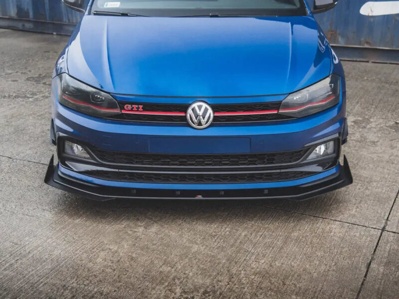 Maxton Design Maxton Racing Front Splitter +flaps Volkswagen Polo GTI MK6 2017- - Image 2