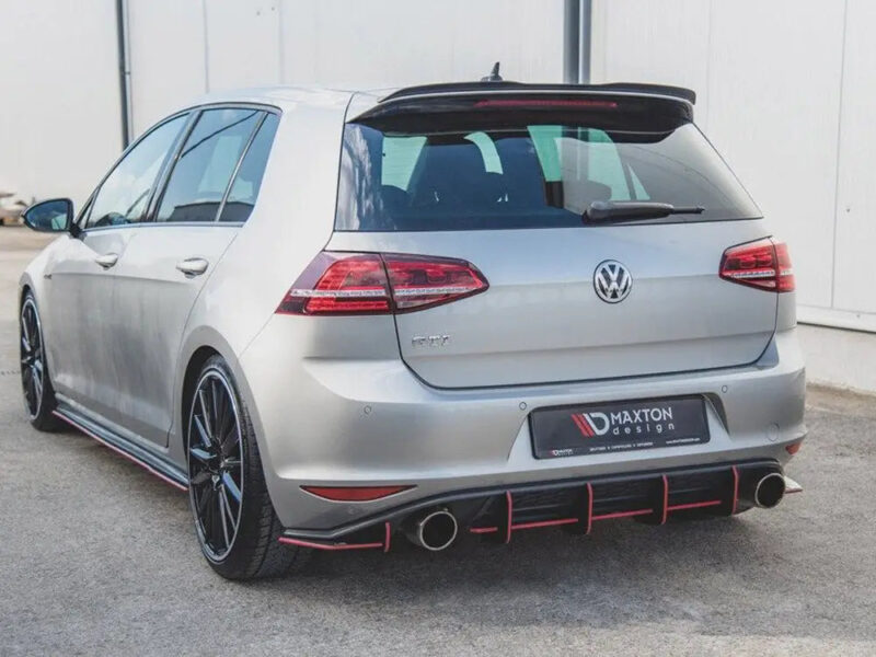 Maxton Design Maxton Racing Rear Diffuser V.1 Volkswagen Golf MK7 GTI 13-16 - Image 2