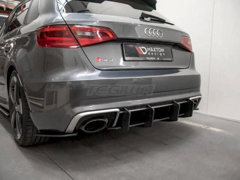 Maxton Design Maxton Racing Rear Diffuser V2 Audi RS3 8V Sportback 15-16 - Image 3