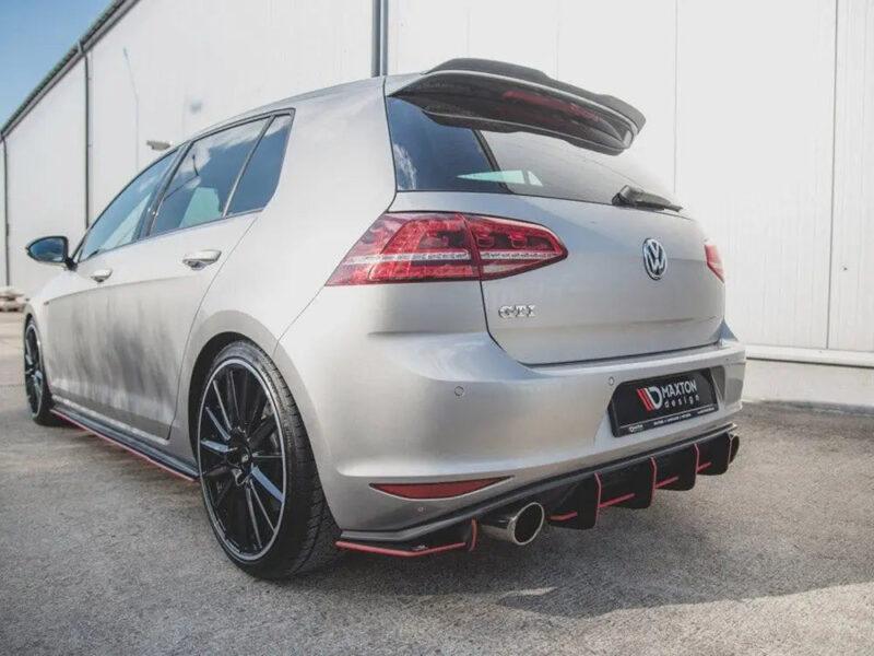 Maxton Design Maxton Racing Rear Side Splitters V.1 Volkswagen Golf MK7 GTI 13-16 - Image 3