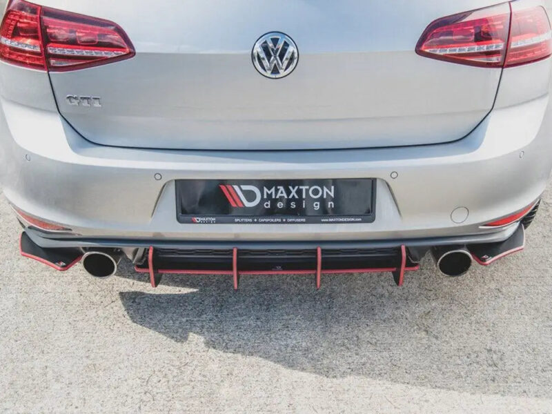 Maxton Design Maxton Racing Rear Side Splitters V.2 Volkswagen Golf MK7 GTI 13-16 - Image 3