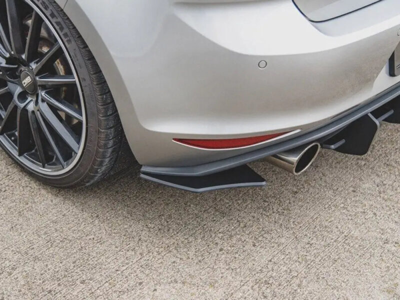 Maxton Design Maxton Racing Rear Side Splitters V.2 Volkswagen Golf MK7 GTI 13-16 - Image 4