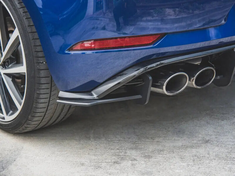 Maxton Design Maxton Racing Rear Side Splitters Volkswagen Golf 7 R Facelift 17-20 - Image 4