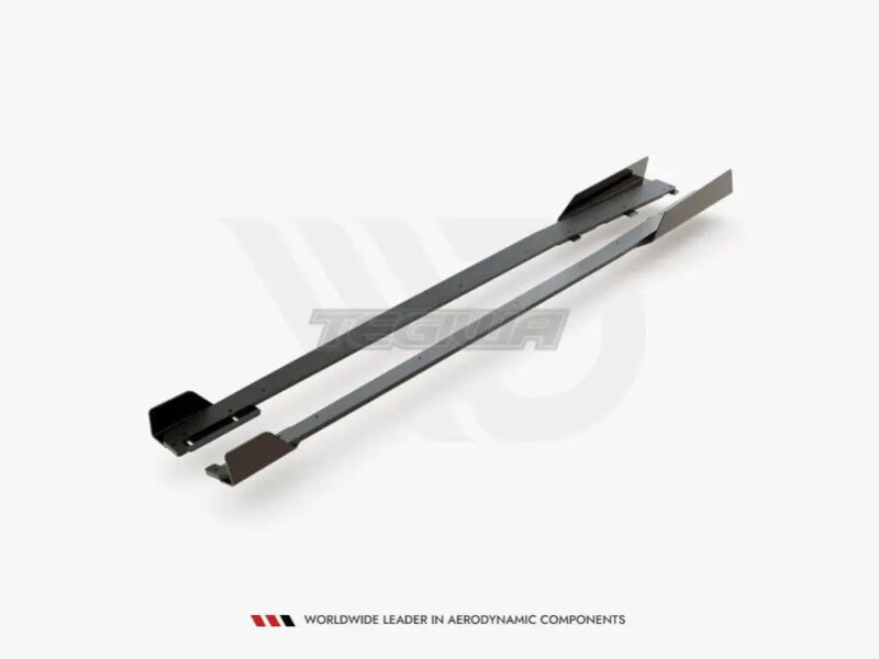 Maxton Design Maxton Racing Side Skirt Splitters +flaps Audi RS3 8V Sportback 15-16 - Image 4