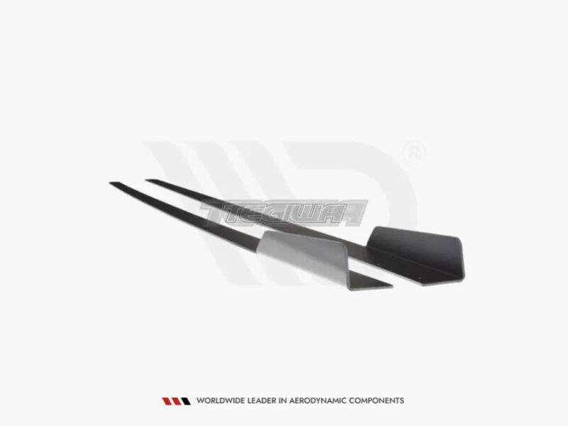 Maxton Design Racing Side Skirts Diffusers V.2 Audi RS3 8V Facelift Sportback 2017-20 - Image 4