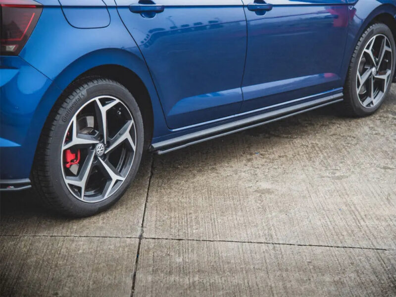 Maxton Design Maxton Racing Side Skirts Diffusers Volkswagen Polo GTI MK6 17-21 - Image 2