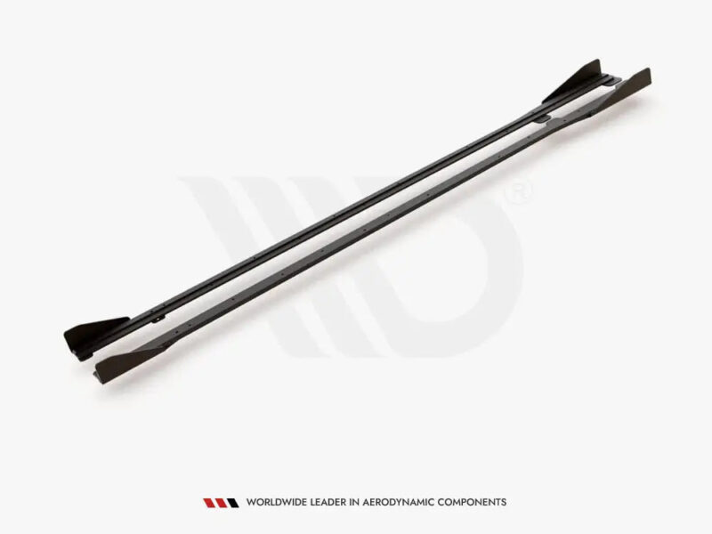 Maxton Design Maxton Racing Side Skirts Splitters + Flaps Volkswagen Golf 7 R Facelift 17-20 - Image 5