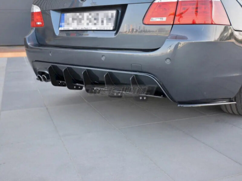Maxton Design Rear Diffuser BMW 5-Series E61 Touring Wagon M-pack 09-10 - Image 2