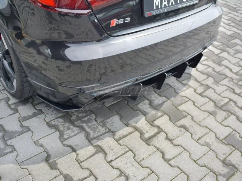 Maxton Design Rear Diffuser V.1 Audi RS3 8V Facelift Sportback 2017-20 - Image 3