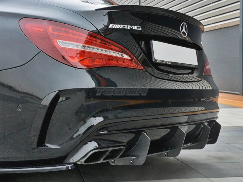 Maxton Design Rear Diffuser V.1 Mercedes CLA A45 AMG C117 Facelift 2017-UP - Image 2