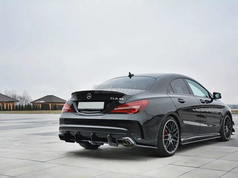 Maxton Design Rear Diffuser V.1 Mercedes CLA A45 AMG C117 Facelift 2017-UP - Image 4