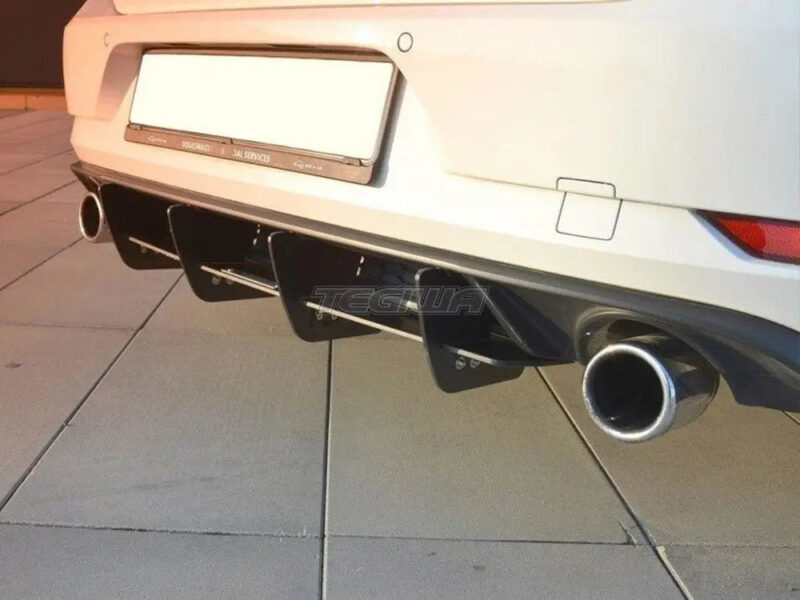 Maxton Design Rear Diffuser Volkswagen Golf GTI MK7.5 2017-19 - Image 3