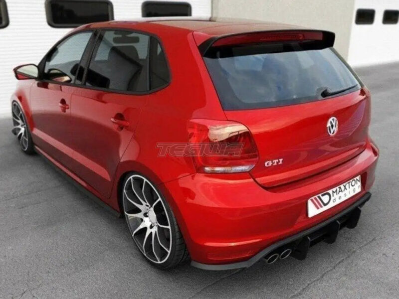 Maxton Design Rear Diffuser Volkswagen Polo MK5 GTI Facelift 15-17 - Image 2