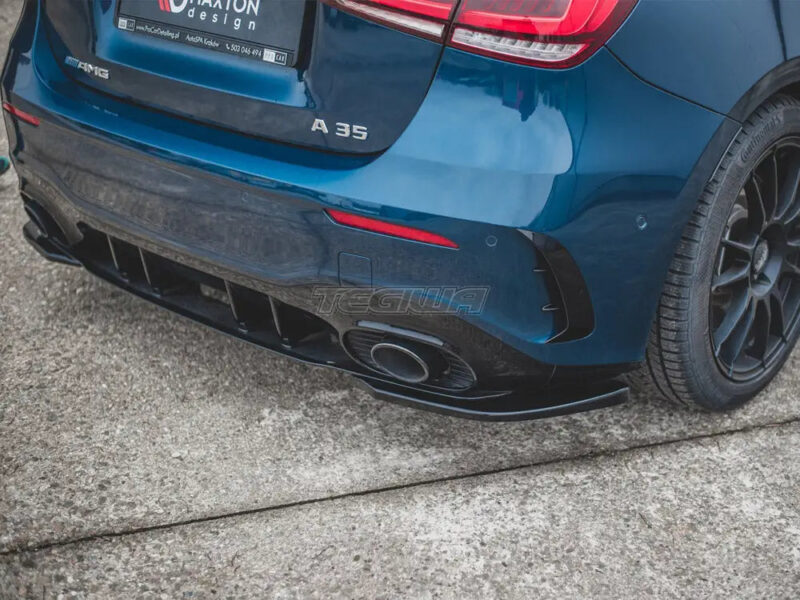 Maxton Design Rear Side Diffusers Mercedes Benz A35 AMG Premium + W177 - Image 3