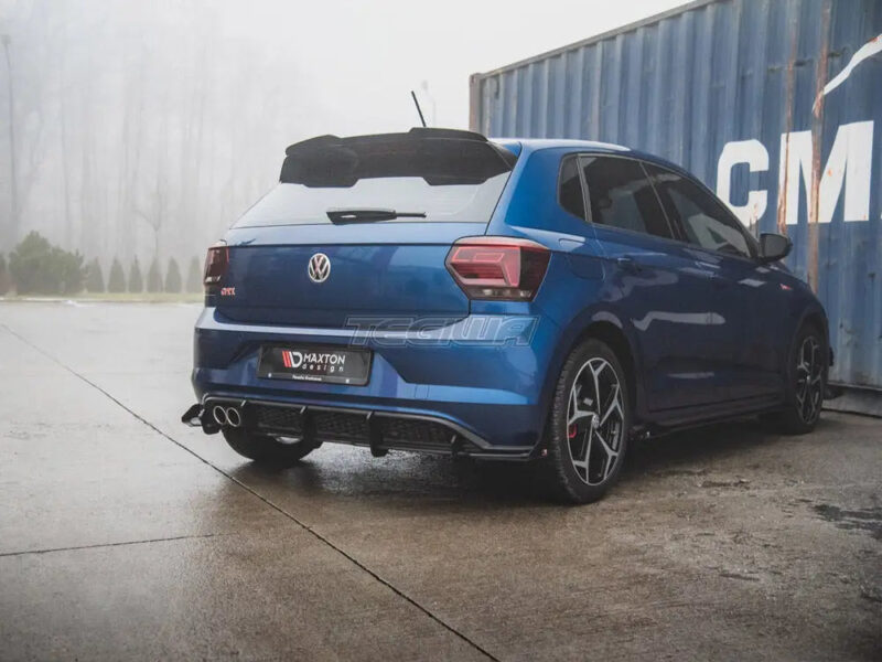 Maxton Design Rear Side Flaps Volkswagen Polo GTI MK6 01-21 - Image 2