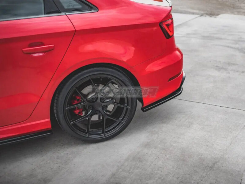 Maxton Design Rear Side Splitters Audi S3 Sedan 8V 13-16 - Image 4