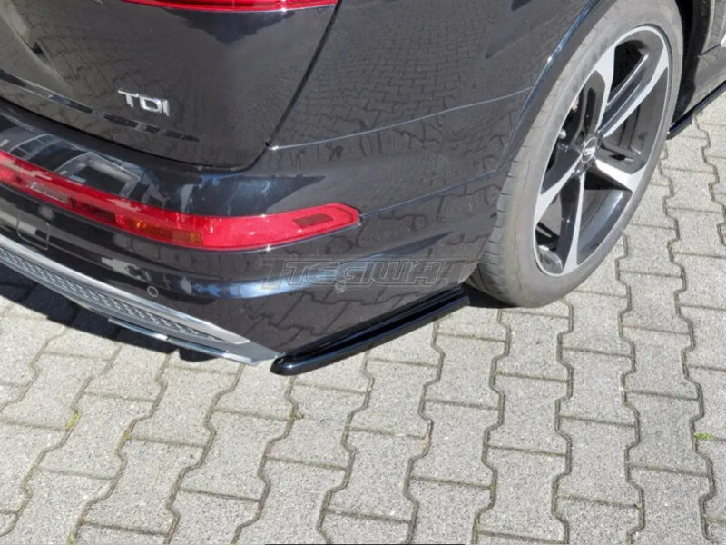 Maxton Design Rear Side Splitters Audi SQ7 Q7 S Line MK2 19-20 - Image 2