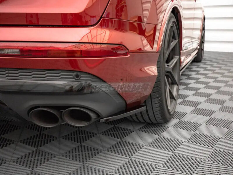 Maxton Design Rear Side Splitters Audi SQ7 Q7 S-line MK2 4M Facelift 2019- - Image 3