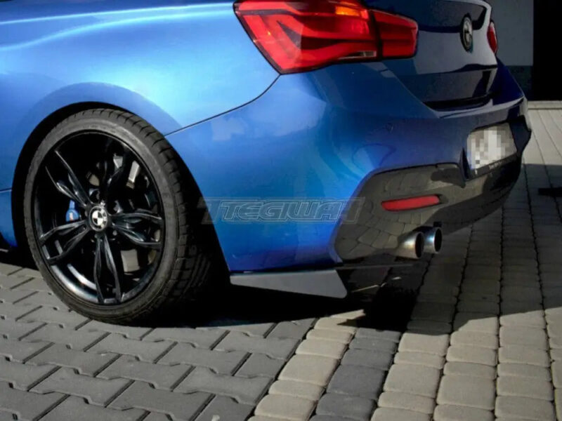 Maxton Design Rear Side Splitters BMW 1-Series F20 F21 M-power Facelift 2015-19 - Image 2