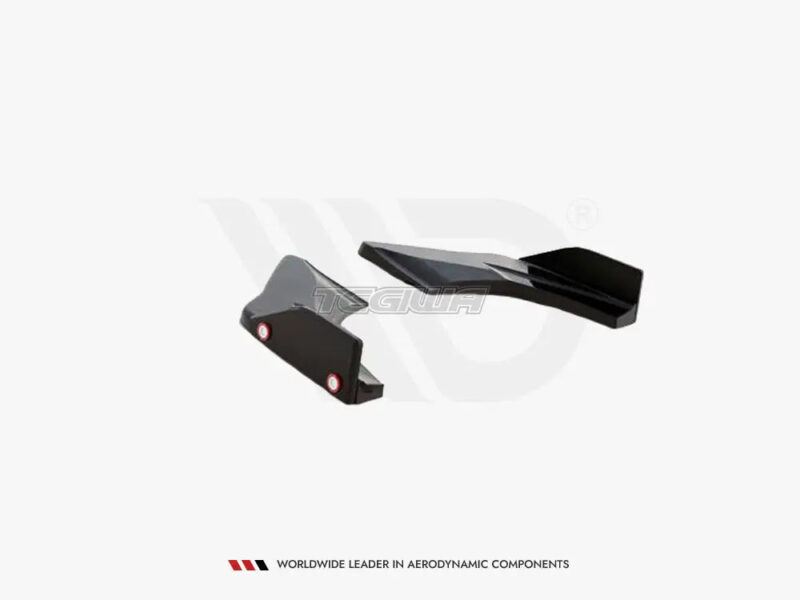 Maxton Design Rear Side Splitters +flaps V1 Volkswagen Golf 8 GTI Clubsport 20- - Image 4