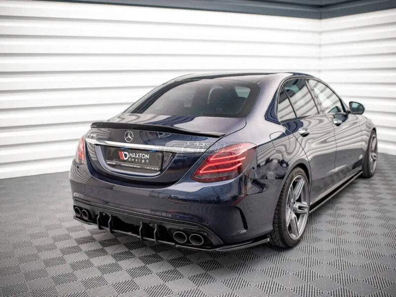Maxton Design Rear Side Splitters Mercedes AMG C 43 Sedan W205 Facelift - Image 2