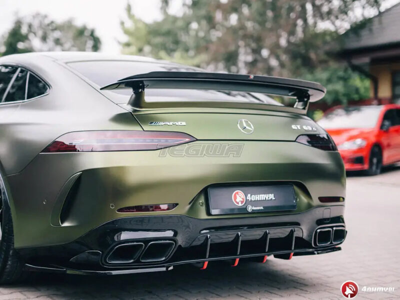 Maxton Design Rear Side Splitters Mercedes AMG GT 63S 4-door Coupe 2018- - Image 2