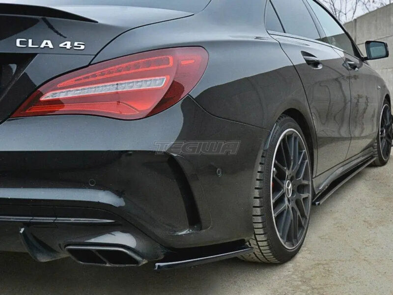 Maxton Design Rear Side Splitters Mercedes CLA A45 AMG C117 Facelift 2017-UP - Image 2