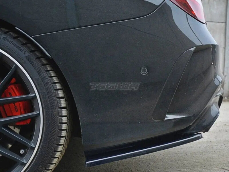 Maxton Design Rear Side Splitters Mercedes CLA A45 AMG C117 Facelift 2017-UP - Image 3