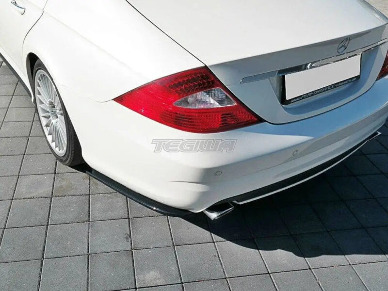 Maxton Design Rear Side Splitters Mercedes CLS C219 55AMG 09-06 - Image 3