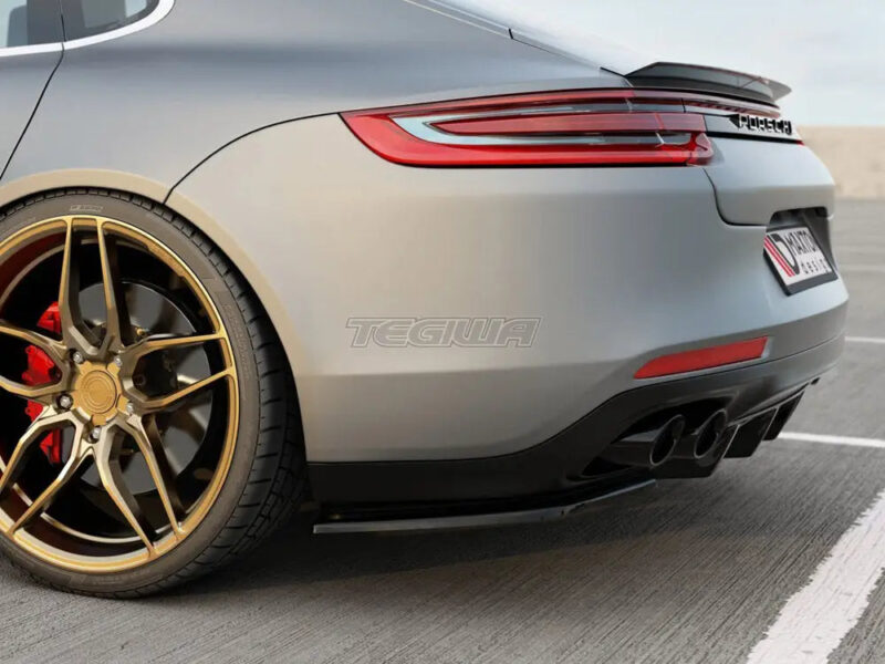 Maxton Design Rear Side Splitters Porsche Panamera GTS 971 2019- - Image 5