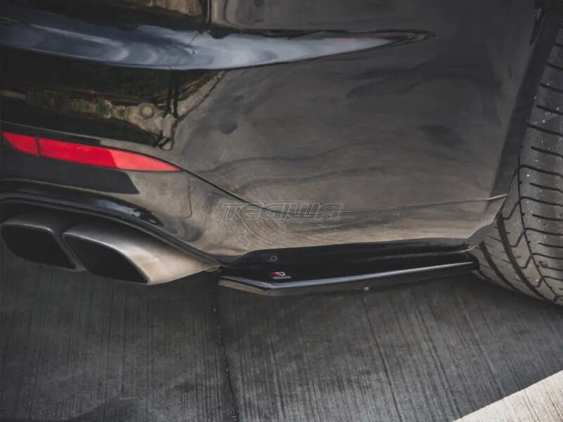 Maxton Design Rear Side Splitters Porsche Panamera Turbo 970 Facelift 13-16 - Image 3