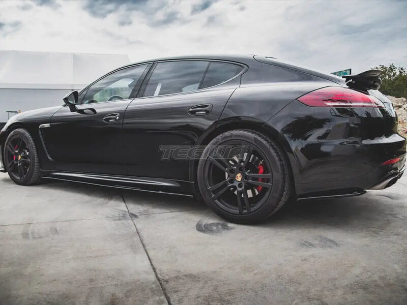 Maxton Design Rear Side Splitters Porsche Panamera Turbo 970 Facelift 13-16 - Image 2