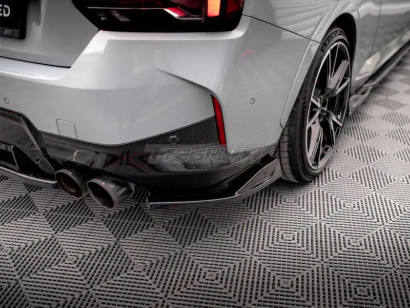 Maxton Design Rear Side Splitters V.1 BMW 2-Series Coupe M240i G42 - Image 3