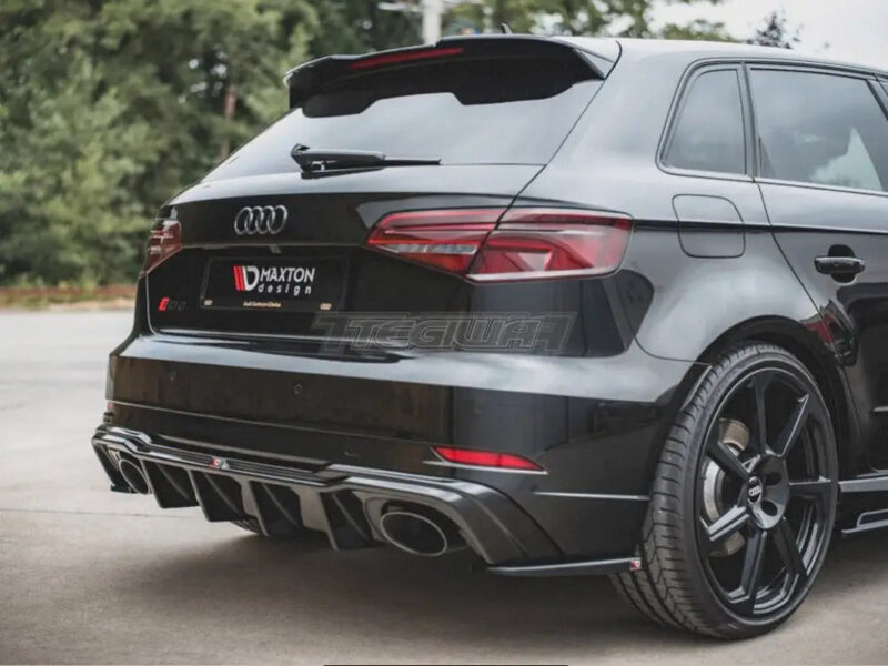 Maxton Design Rear Side Splitters V.2 Audi RS3 8V Sportback Facelift 2017-UP - Image 2
