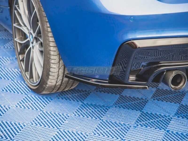 Maxton Design Rear Side Splitters V.2 BMW 1-Series M135i F20 11-15 - Image 3