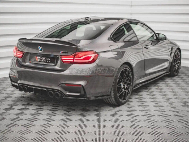 Maxton Design Rear Side Splitters V.2 BMW M4 F82 14-20 - Image 2