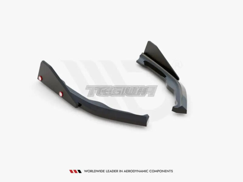 Maxton Design Rear Side Splitters V.2 + Flaps BMW 2-Series Coupe M240i G42 - Image 4
