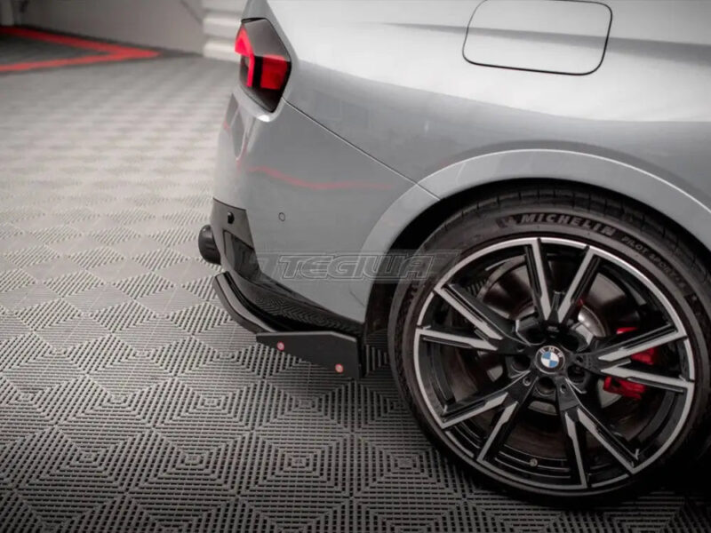 Maxton Design Rear Side Splitters V.2 + Flaps BMW 2-Series Coupe M240i G42 - Image 3
